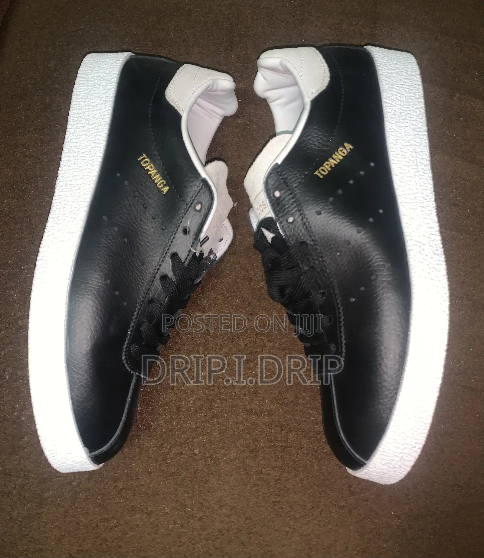 Adidas Topanga Black. 100% Authentic .All Sizes Available