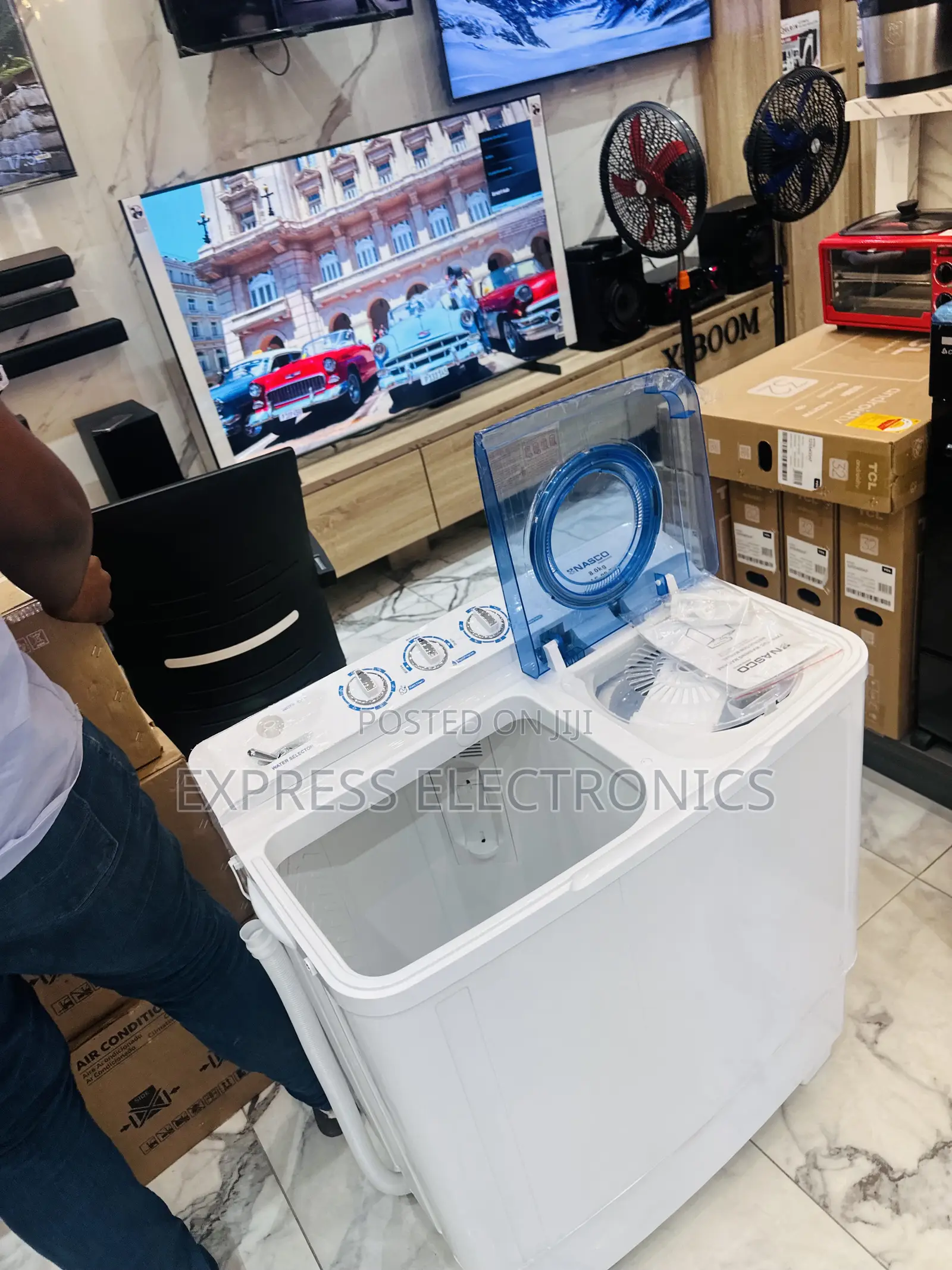 8kg Twintub Nasco