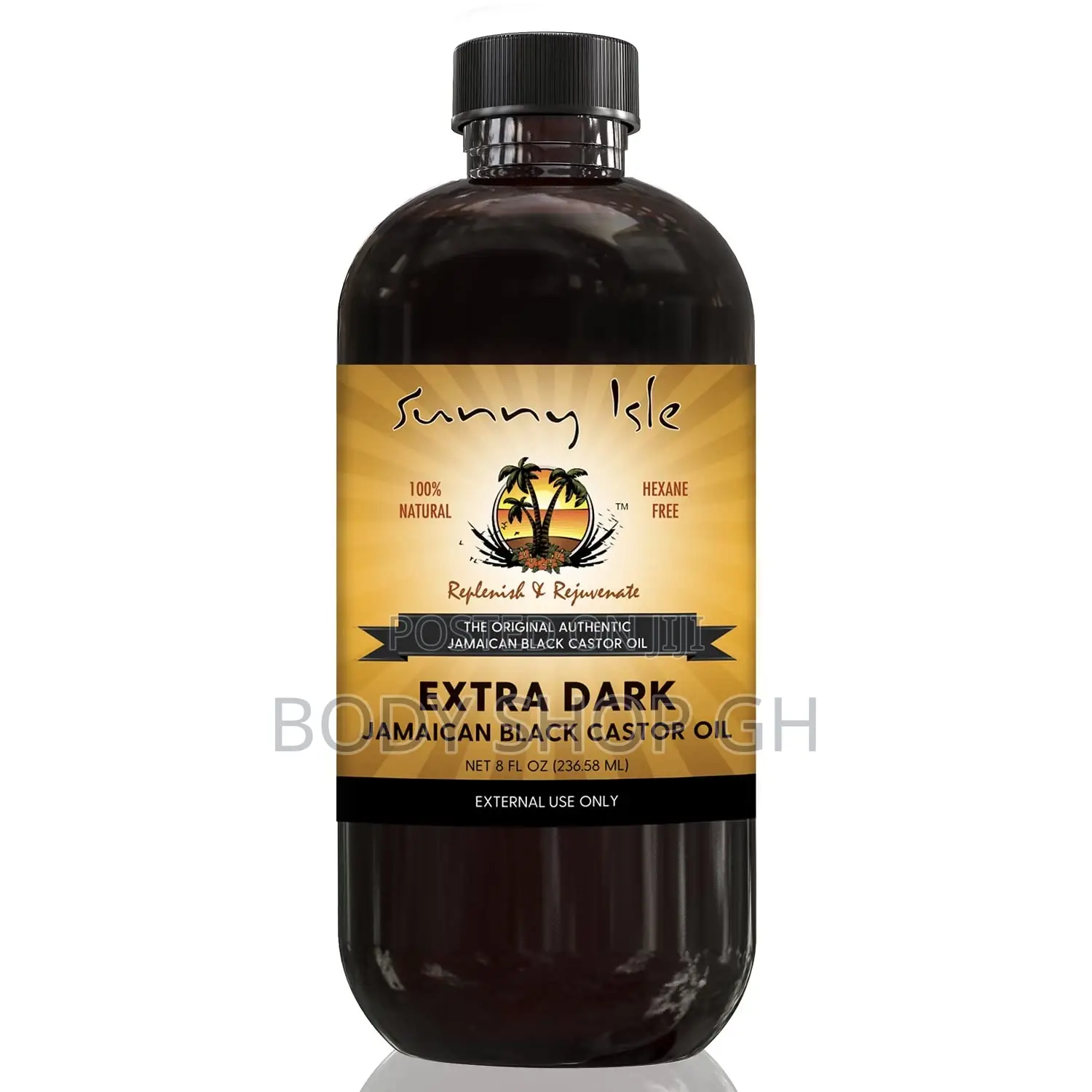 Sunny Isle Jamaican Black Castor Oil [ Extra Dark ] - 8oz
