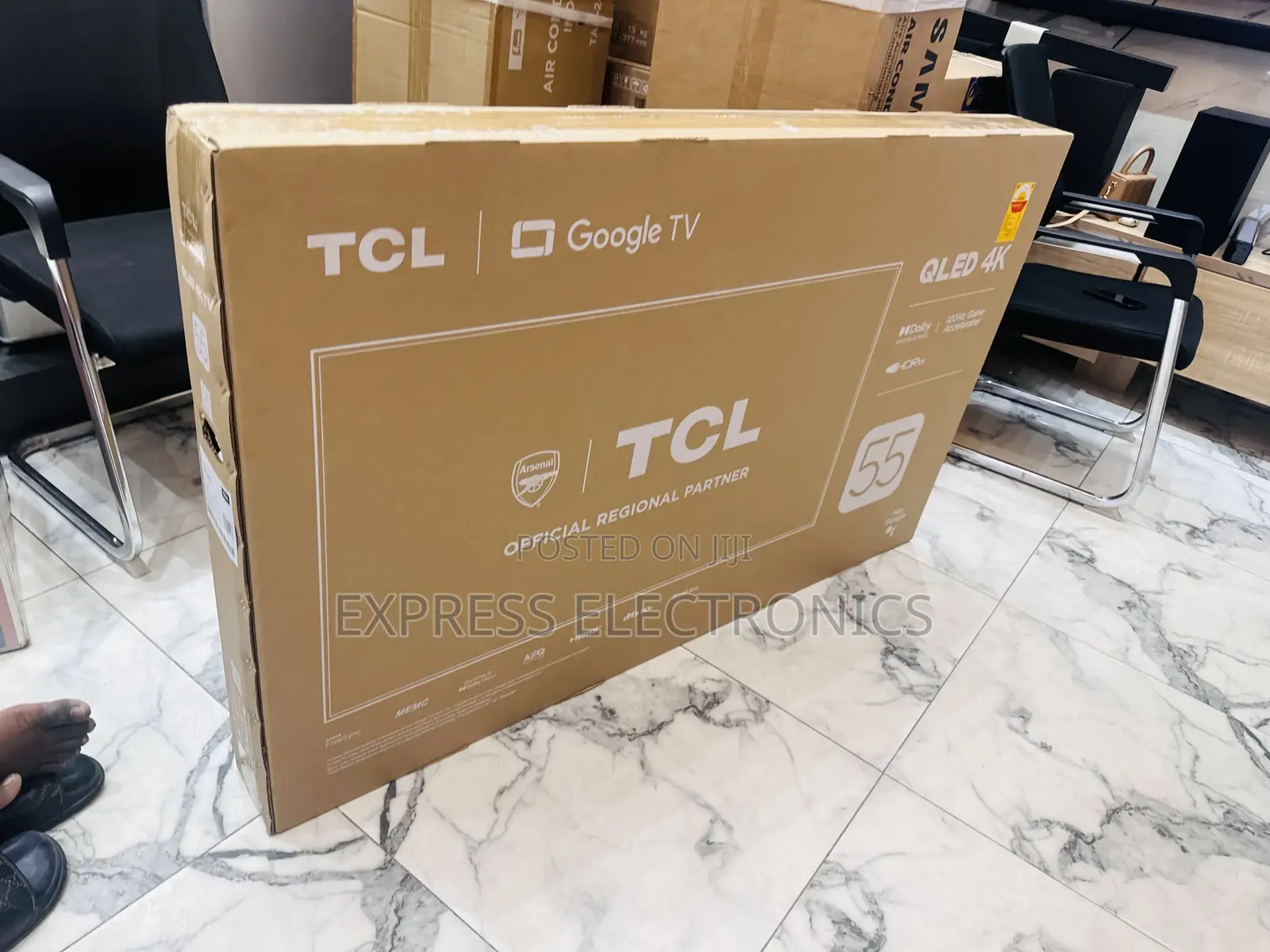 Smart Android QLED TCL 65”C645 Tv