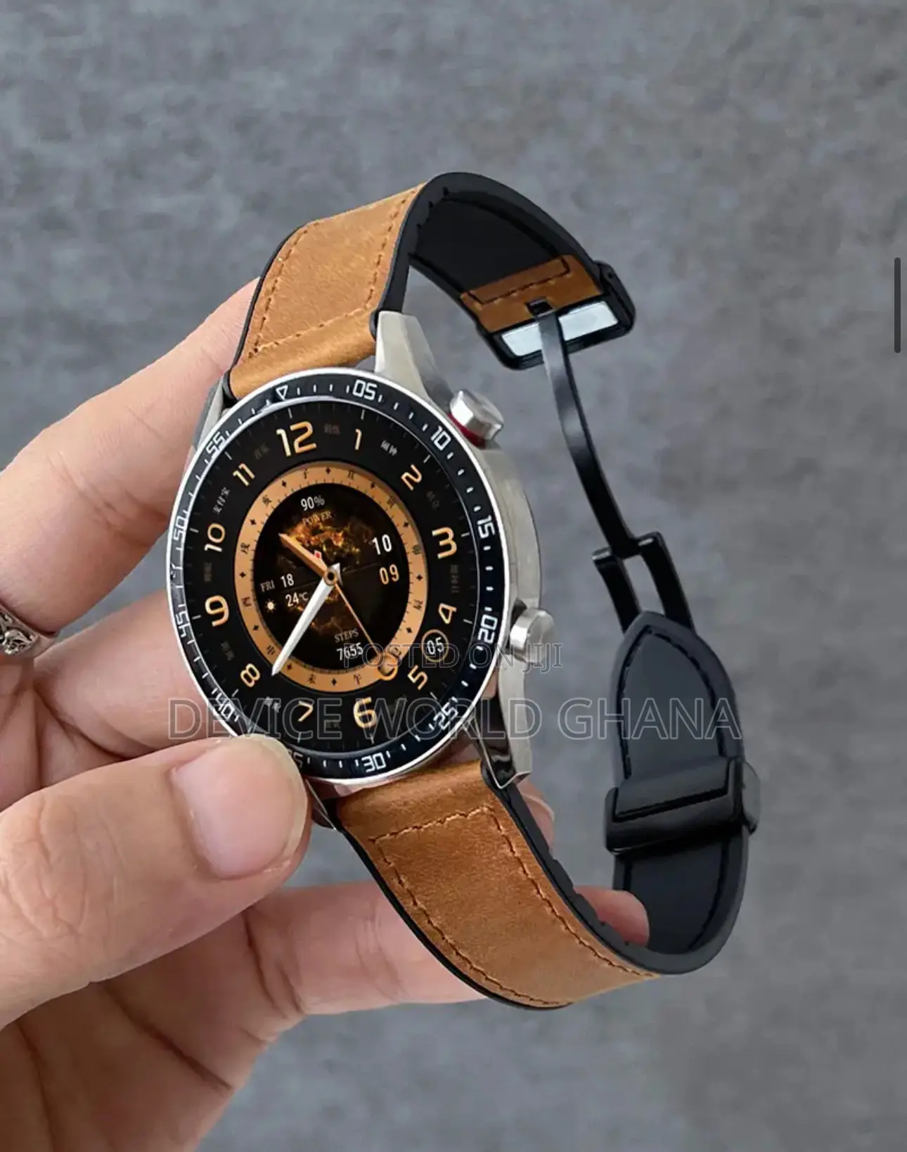 S1 Leather Magnetic Buckle For Samsung Watches Oriamo Hwawei