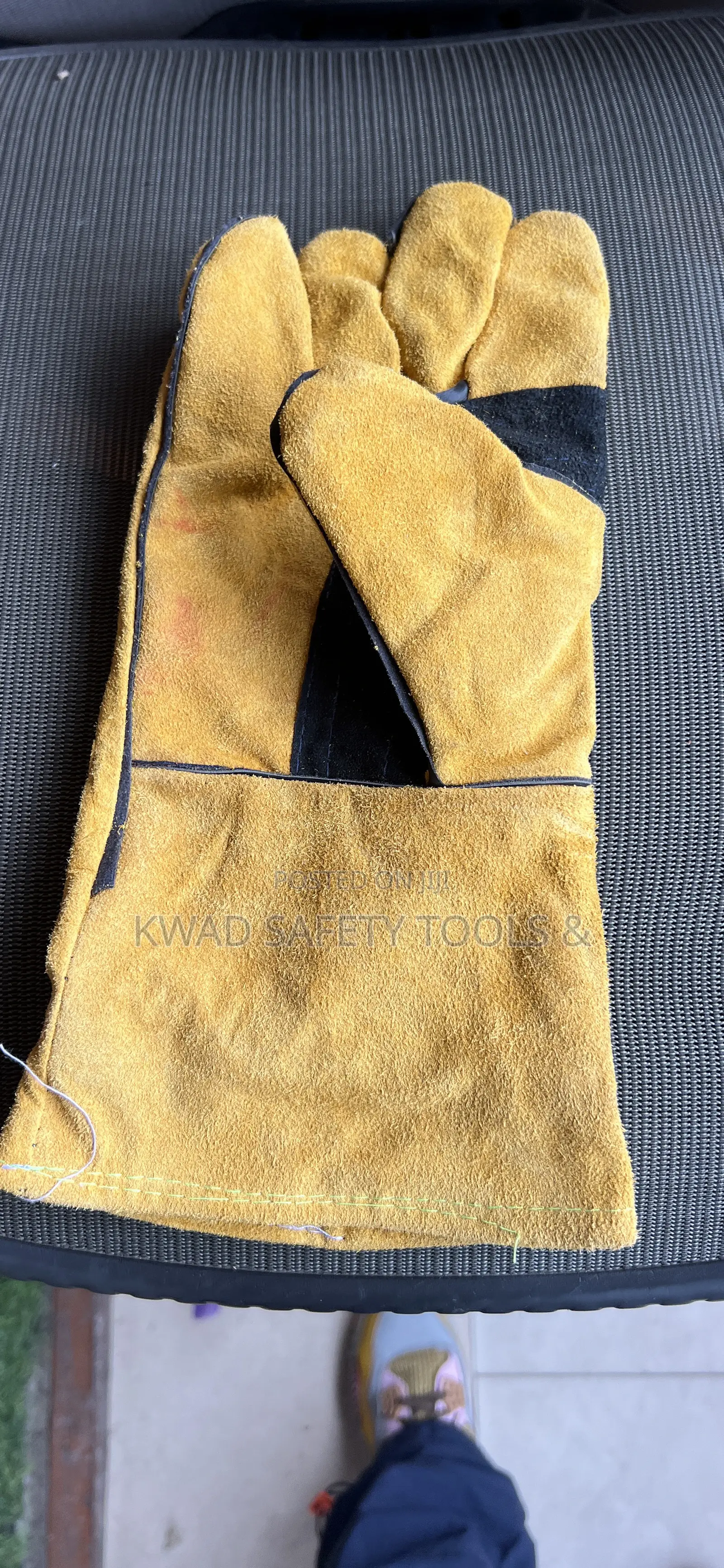 Original Leather Gloves For Heavy Duty, Welding Etc