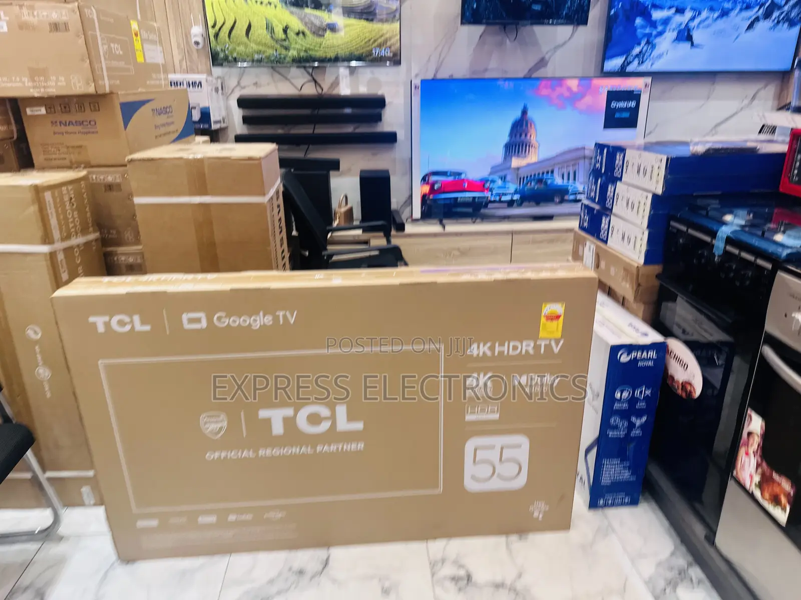 Slim Glossy UHD Smart Glossy. 55”P645.