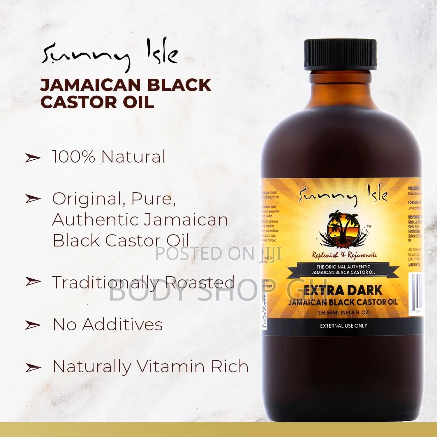 Sunny Isle Jamaican Black Castor Oil Fir Hair Growth