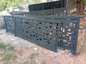 Gray CNC Cutting Design