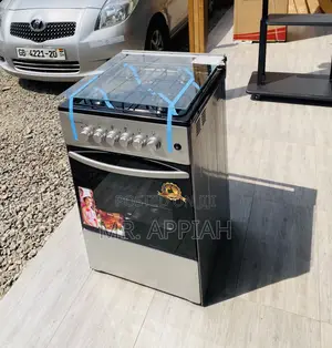 Adorable Volcano 50x50 Gas Oven 4 Burner(Gray).