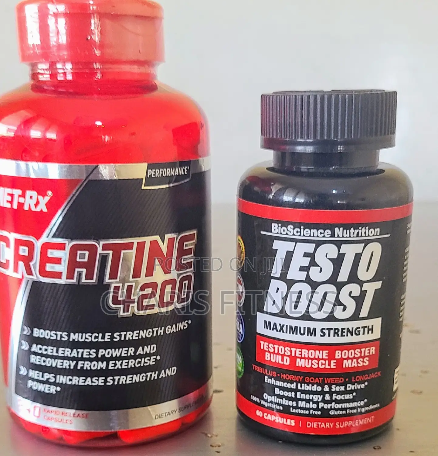Creatine 4200 + Testo Boost (Perfect Combination for Muscle)