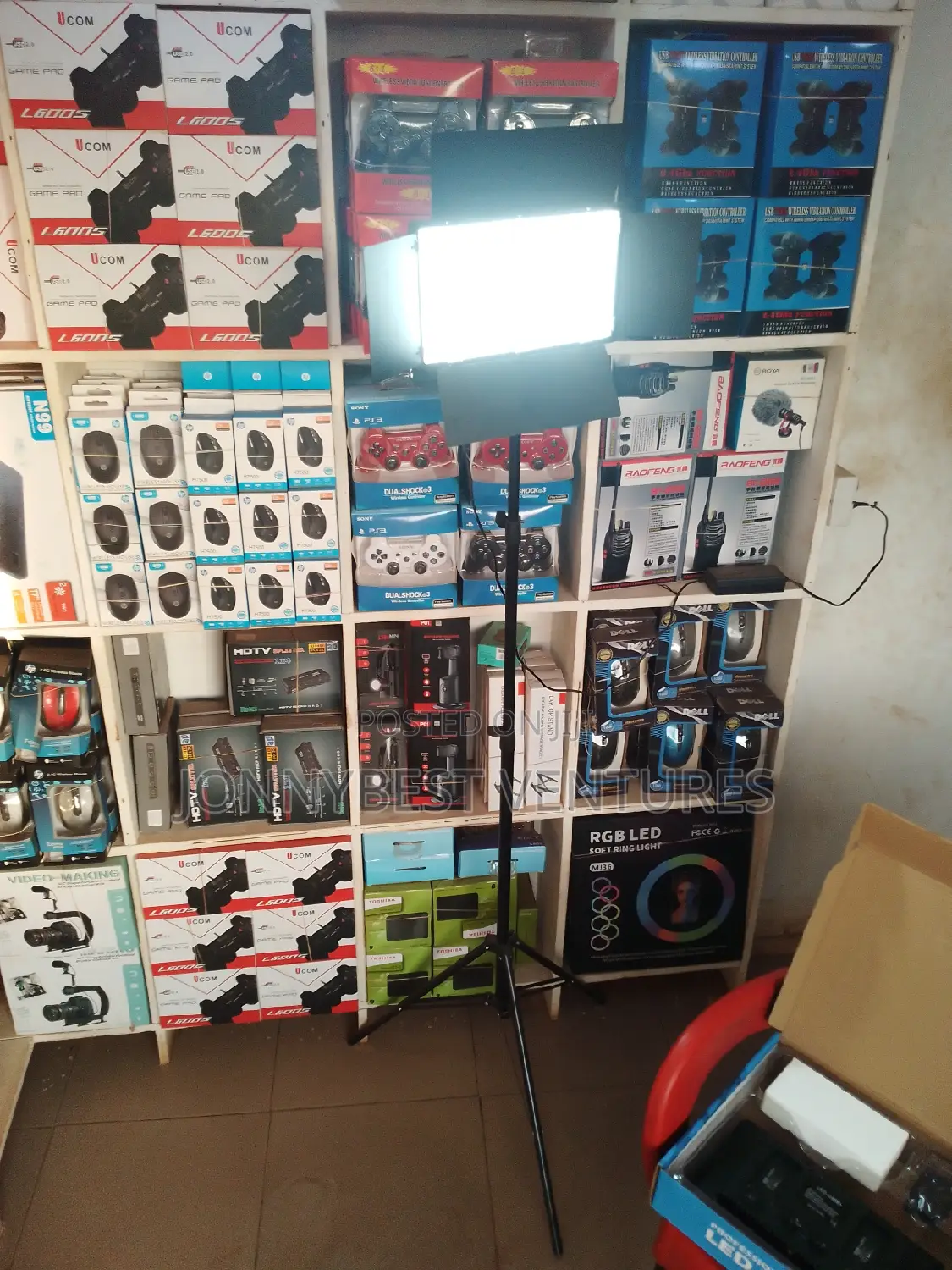 Chargeable Video Camera Lights