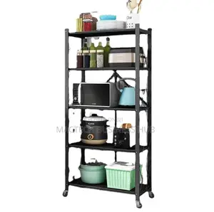 Metal Foldable Rotatable Storage Racks