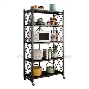 Metal Foldable Rotatable Storage Racks