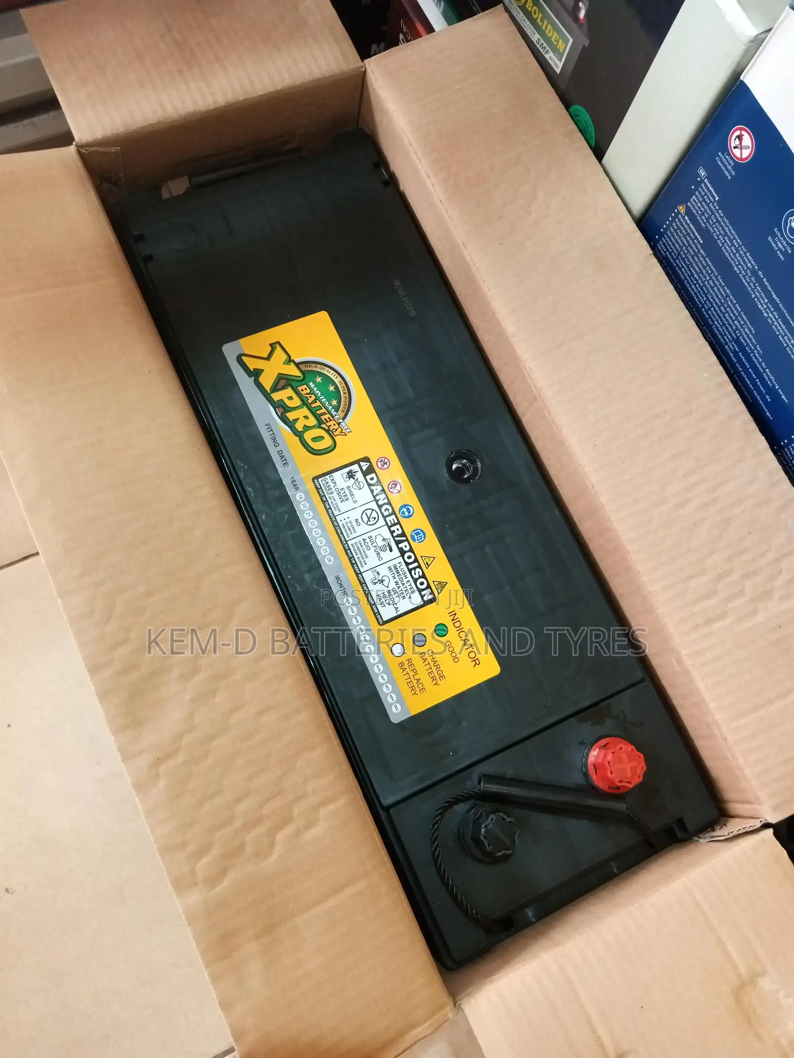 21 Plates Xpro Car Battery 12volts 120ah ) + Free Delivery