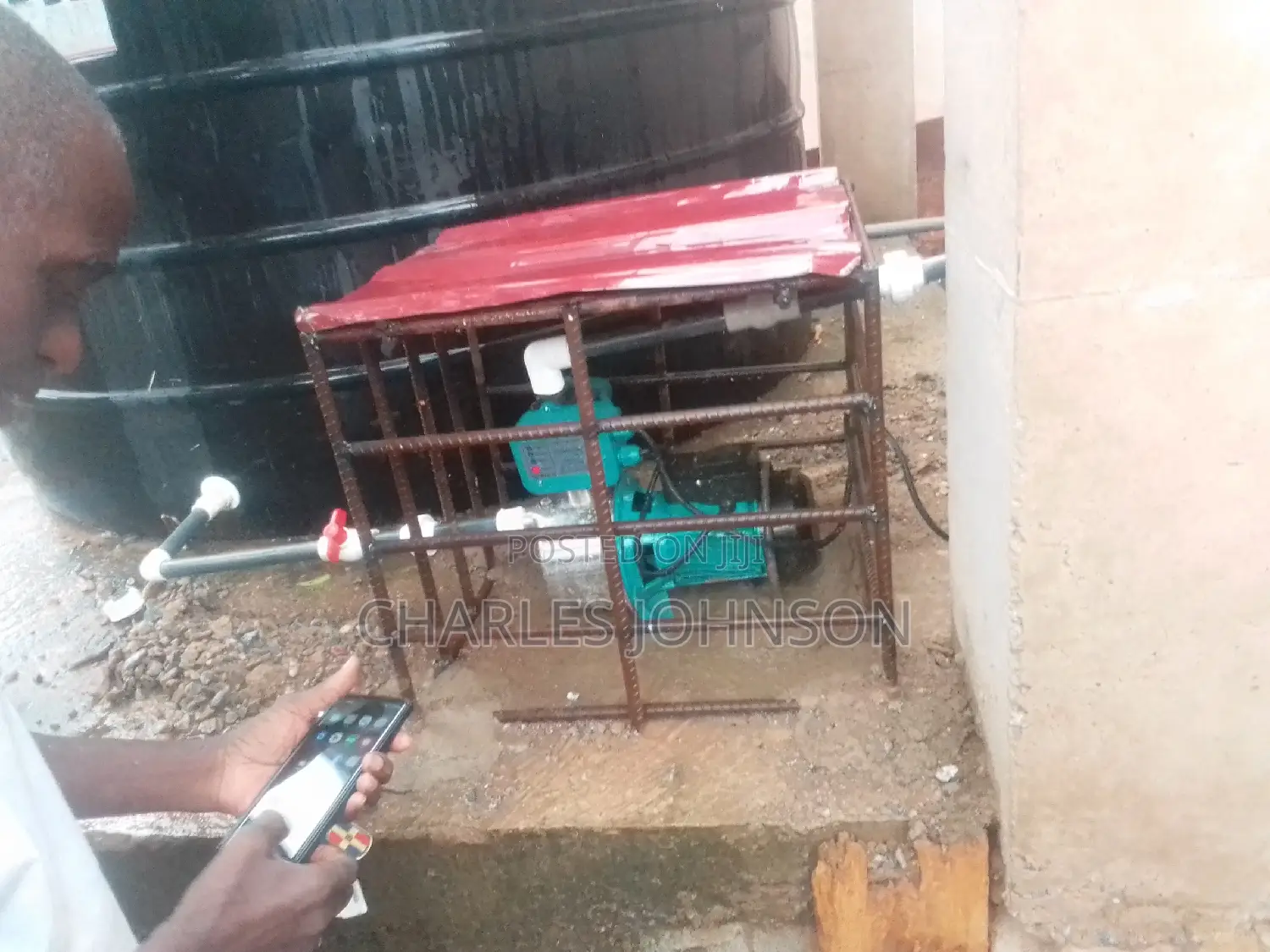 Water Pump Protection and Lock Installation.