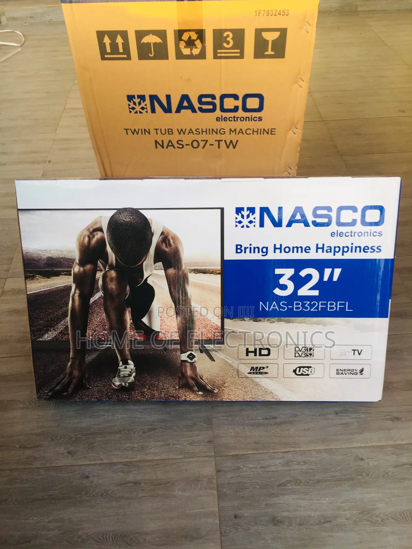 2024 Model Nasco 32”Satellite Digital Hd Television