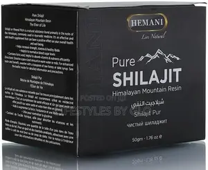 Pure Shilajit Himalayan Mountain Resin