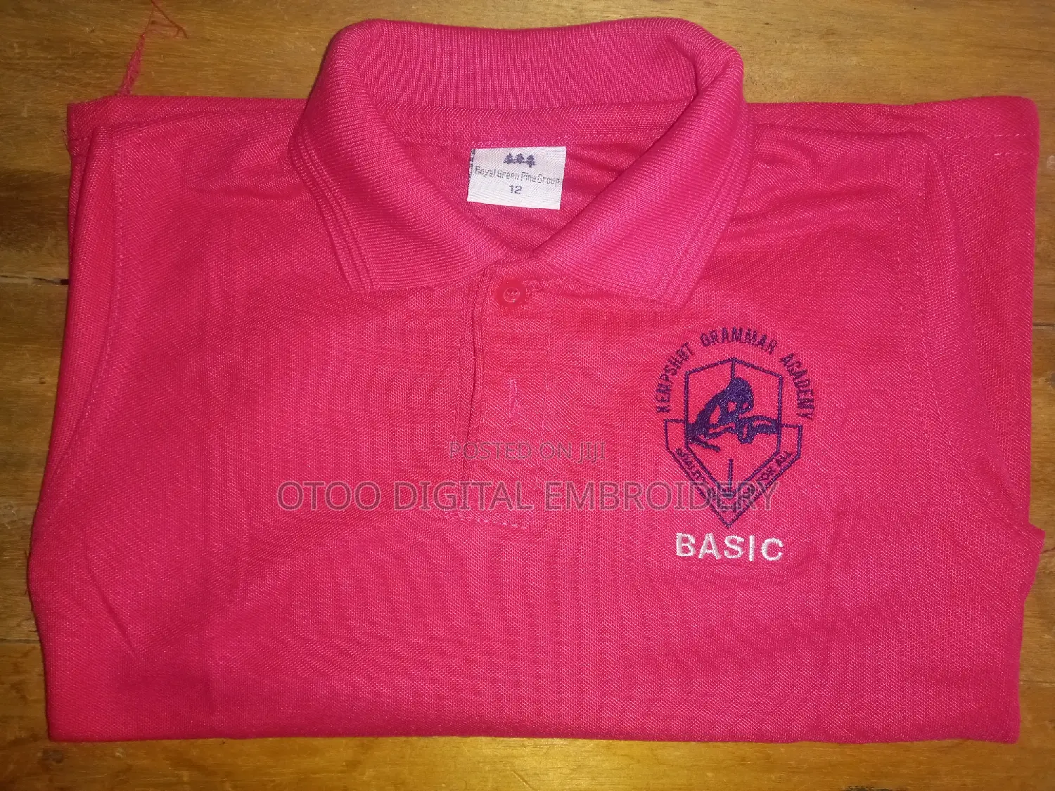 Kids Polo PE Kit Embroidery