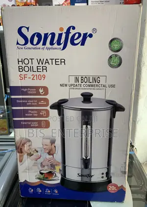 Sonifer Commercial Hot Water Boiler 20 Liters