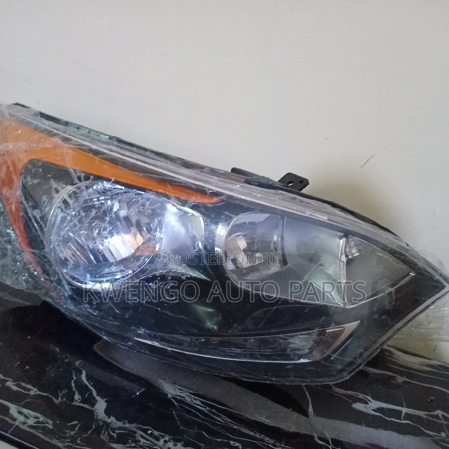 Rio Headlight Hatch Back 2011- 2015 Pair