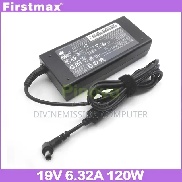 Toshiba Laptop Charger, 19v 6.32a (120w)UK Used