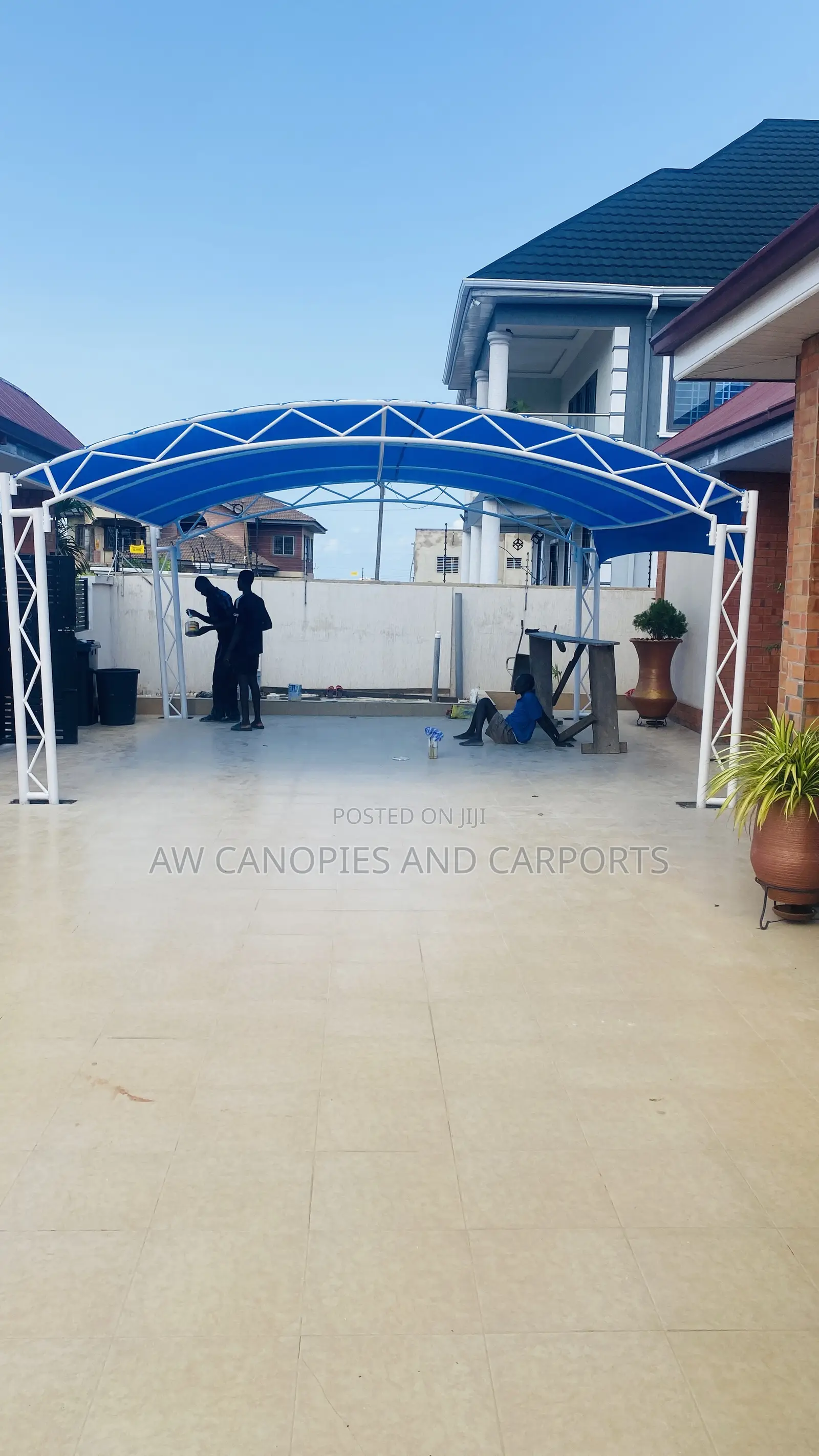 Locally Fabricated Carport
