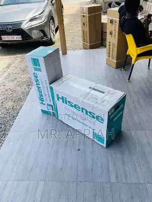 Sleek Hisence 1.5hp Split Type Inverter Ac(White)R410.