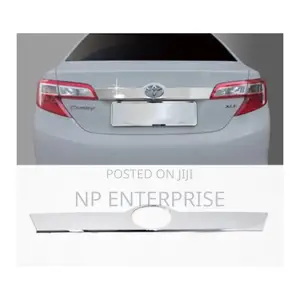 Chrome Trunk Garnish Molding for 2012 2014 Toyota Camry