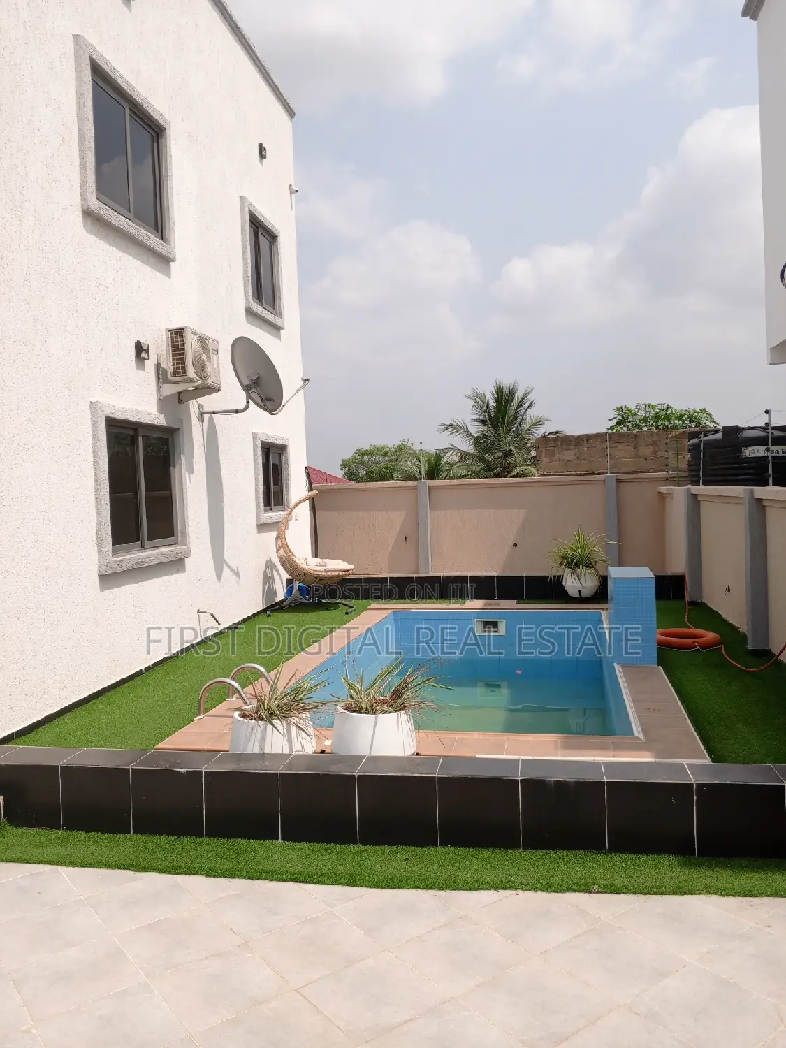 Swimming Pool House for Sale,2 Bedroom Kasoa Ottamens