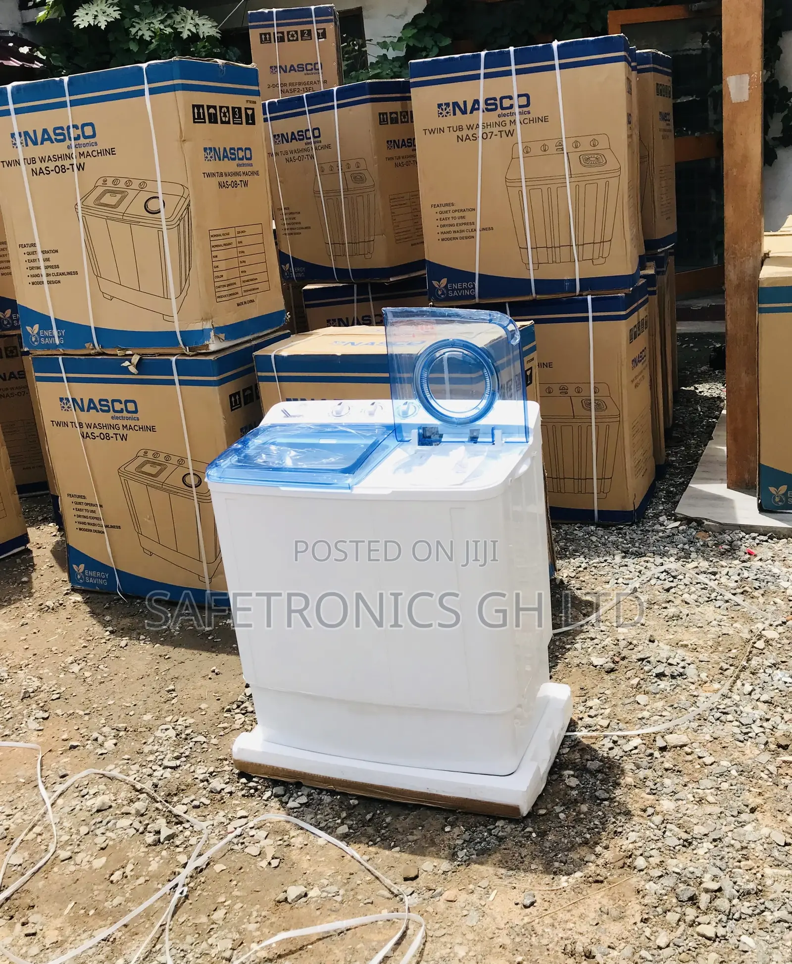 Nasco 8kg Topload Semiautomatic Reliable Washingmachine