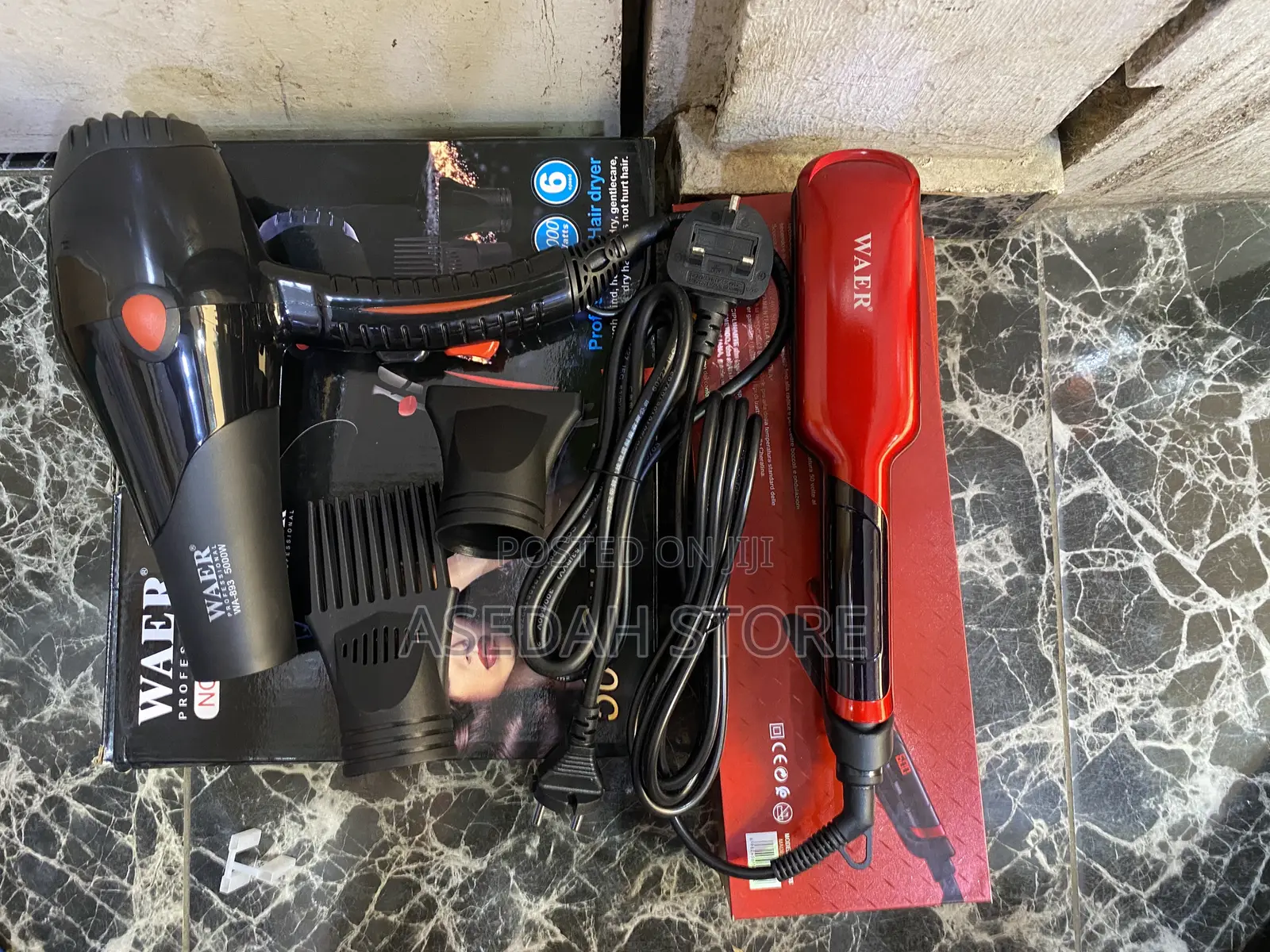 Waer Professional Hair Dryer and Straightener