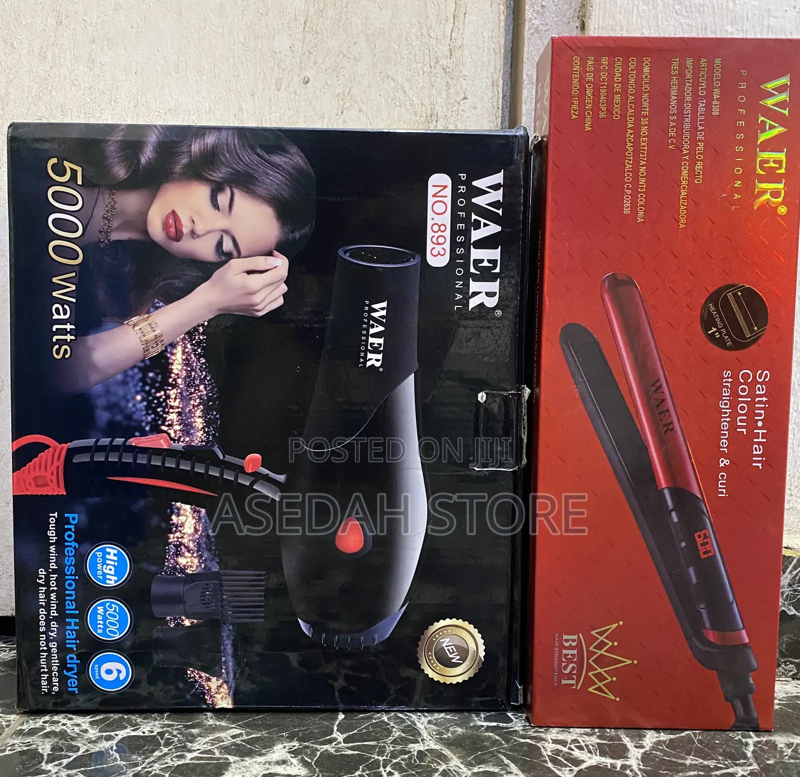 Waer Professional Hair Dryer and Straightener