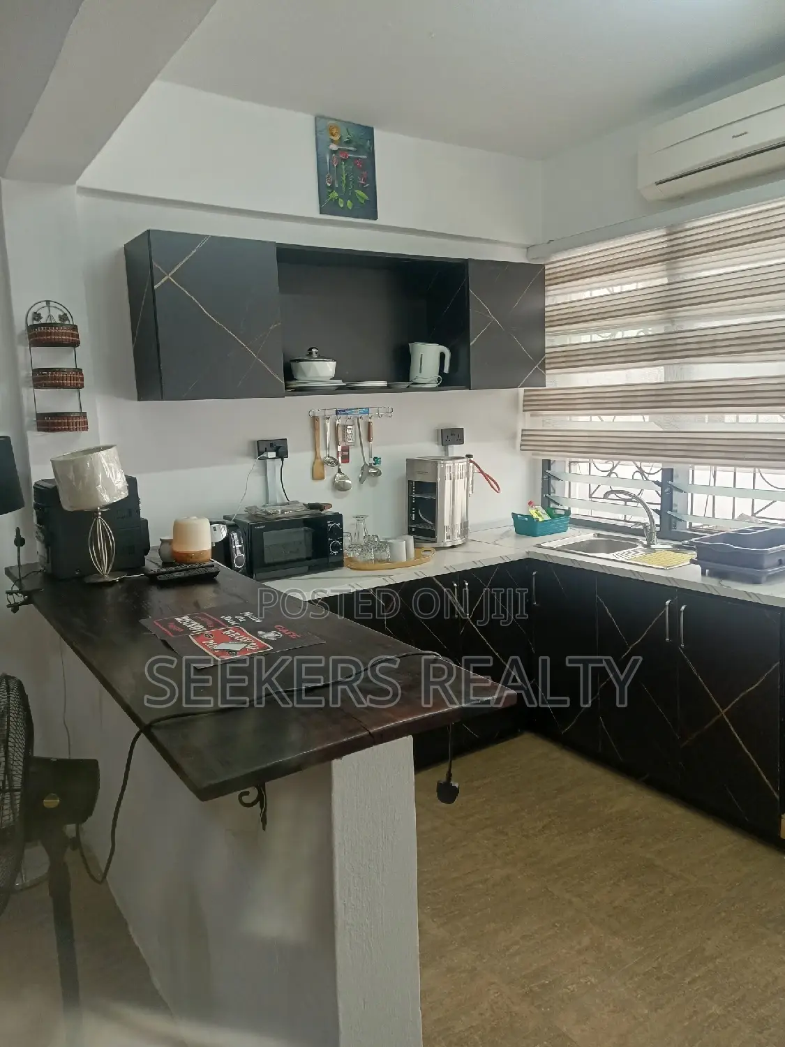 Furnished 1bdrm Apartment in Seekers Realty, Osu for rent