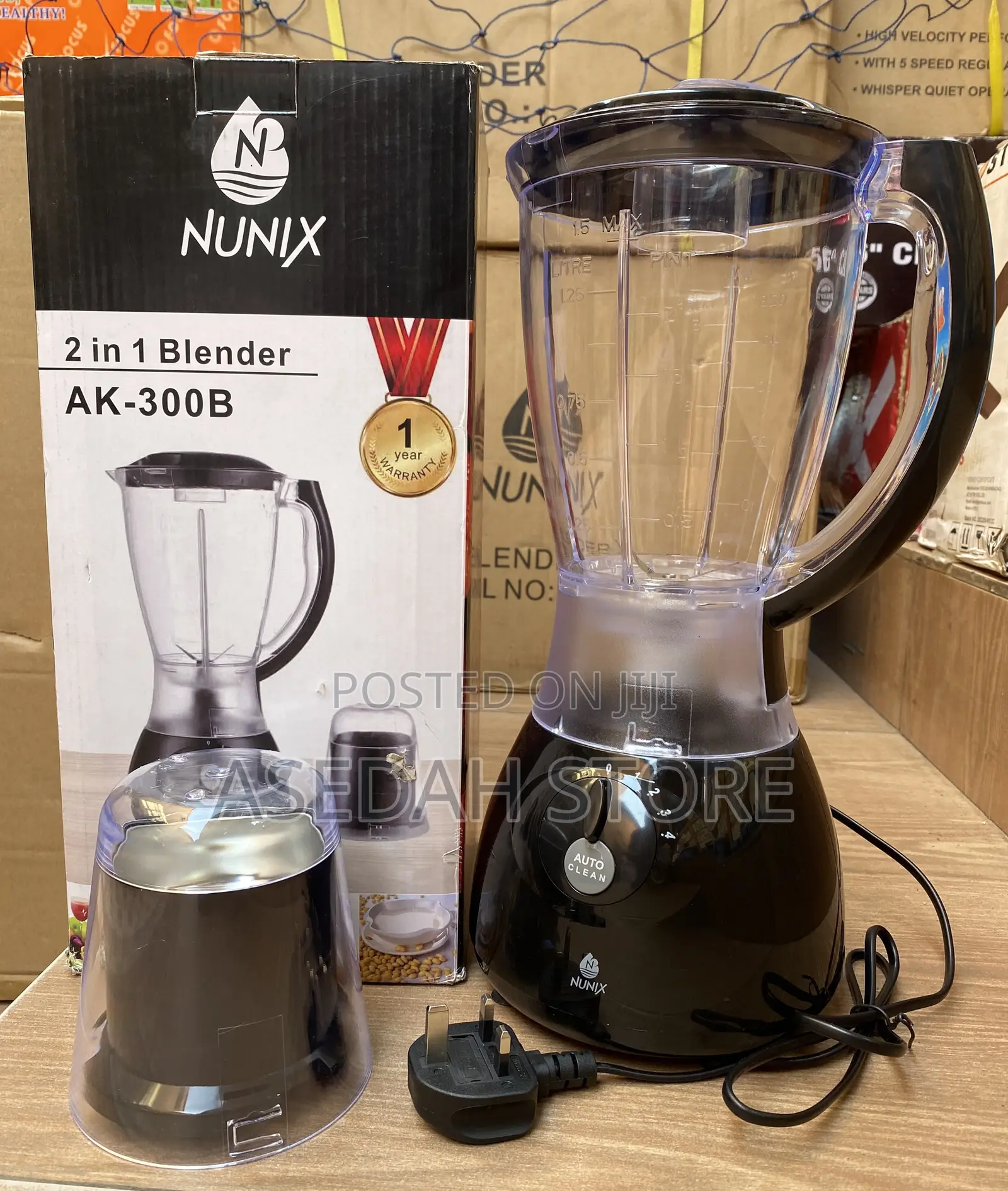 Nunix Blender 2 in 1 Professional
