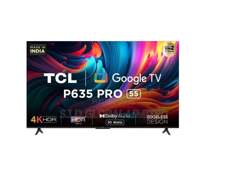 Brand New TCL-UHD--SMART-ANDROID-55” 55P635