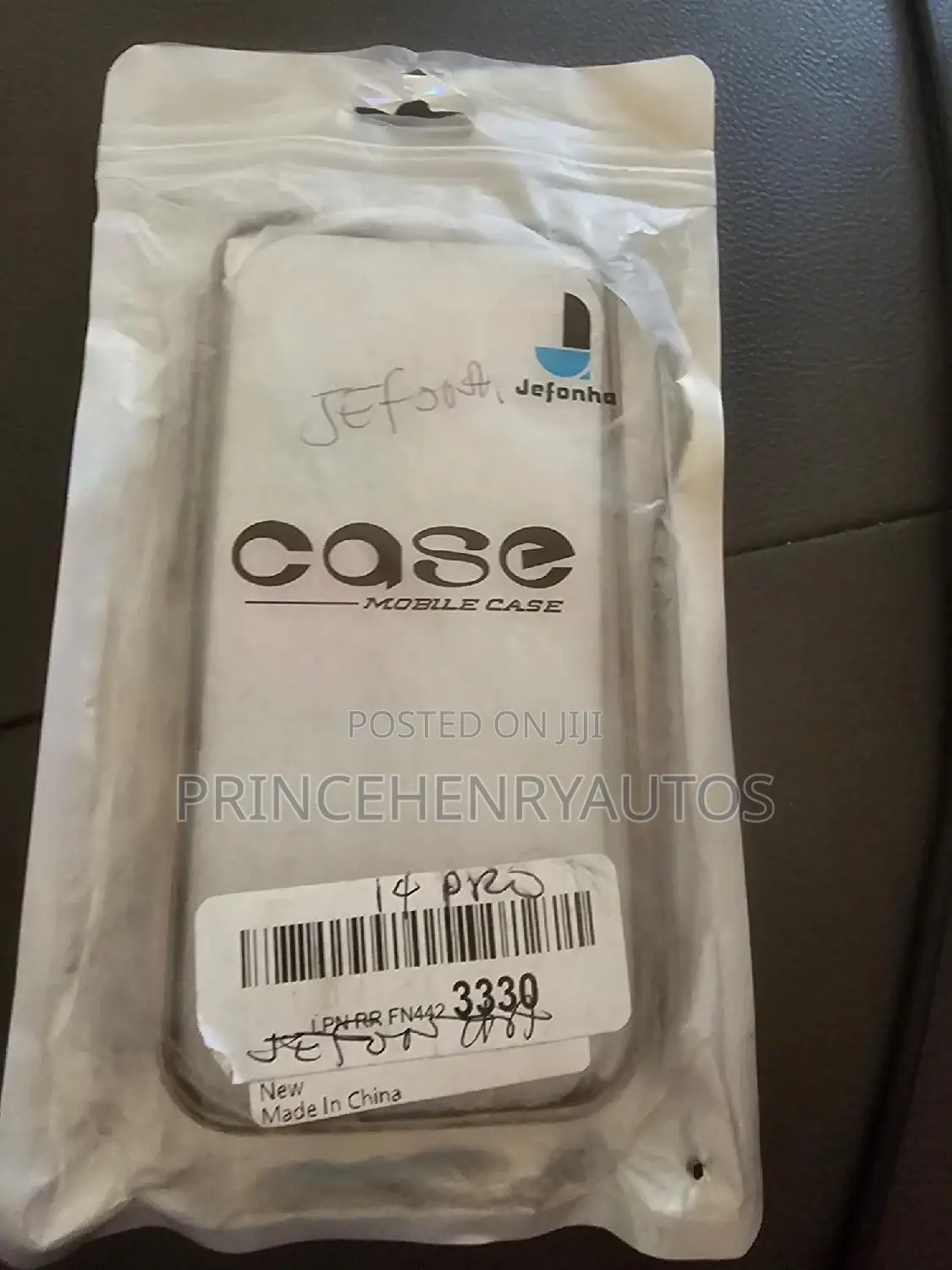 Jefonha Case With Tempered Glass For iPhone 14 Pro
