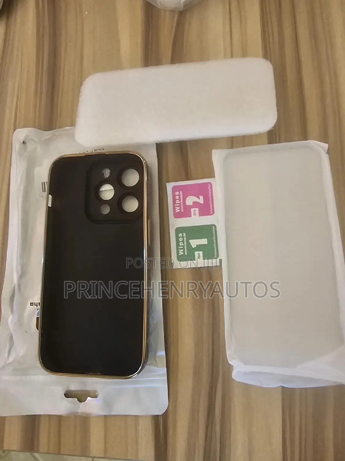 Jefonha Case With Tempered Glass For iPhone 14 Pro