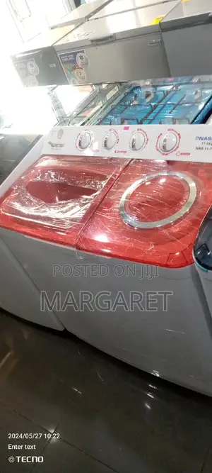 Nasco 11kg Semi Automatic Washing Machine
