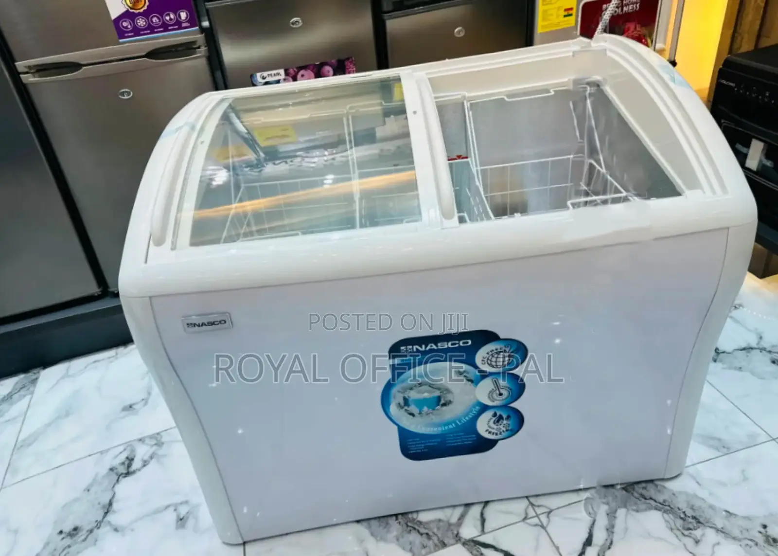 Original 400L Nasco Display Showcase Freezer