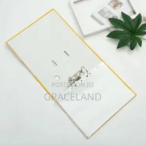 Original A4 Data Book Leaf Folder Two Hole Clip Punching
