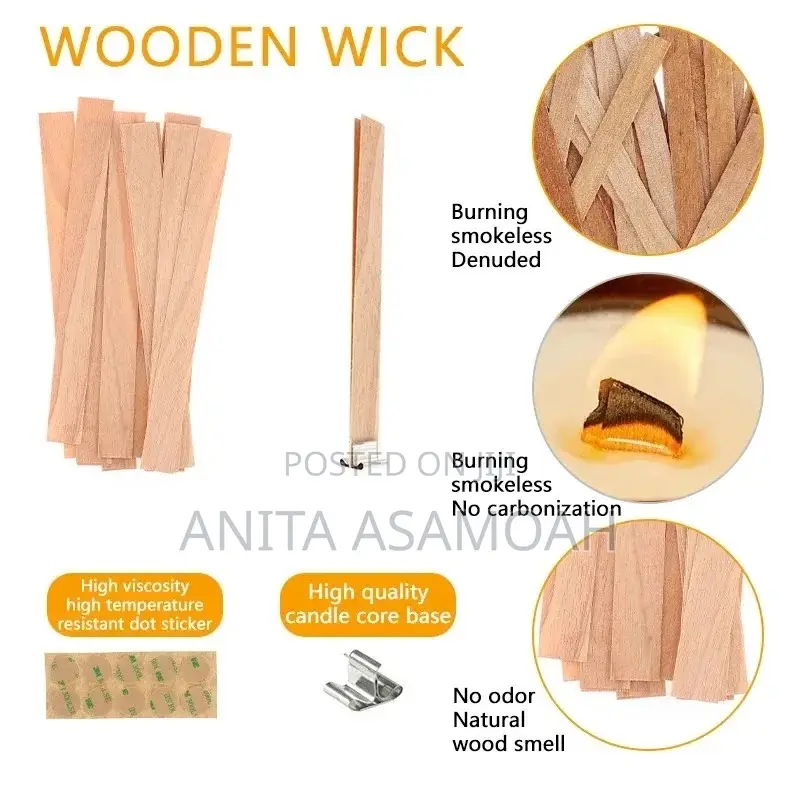 Wooden Wick For Candle Making