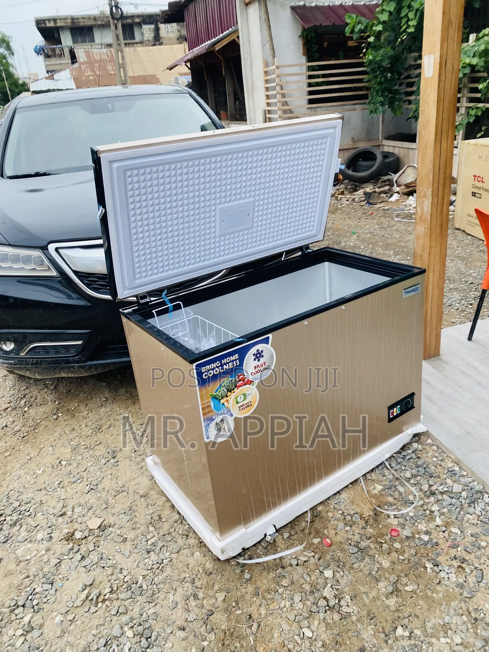 Nasco 249ltr Nas-350 Single Door Electric Chest Freezer.
