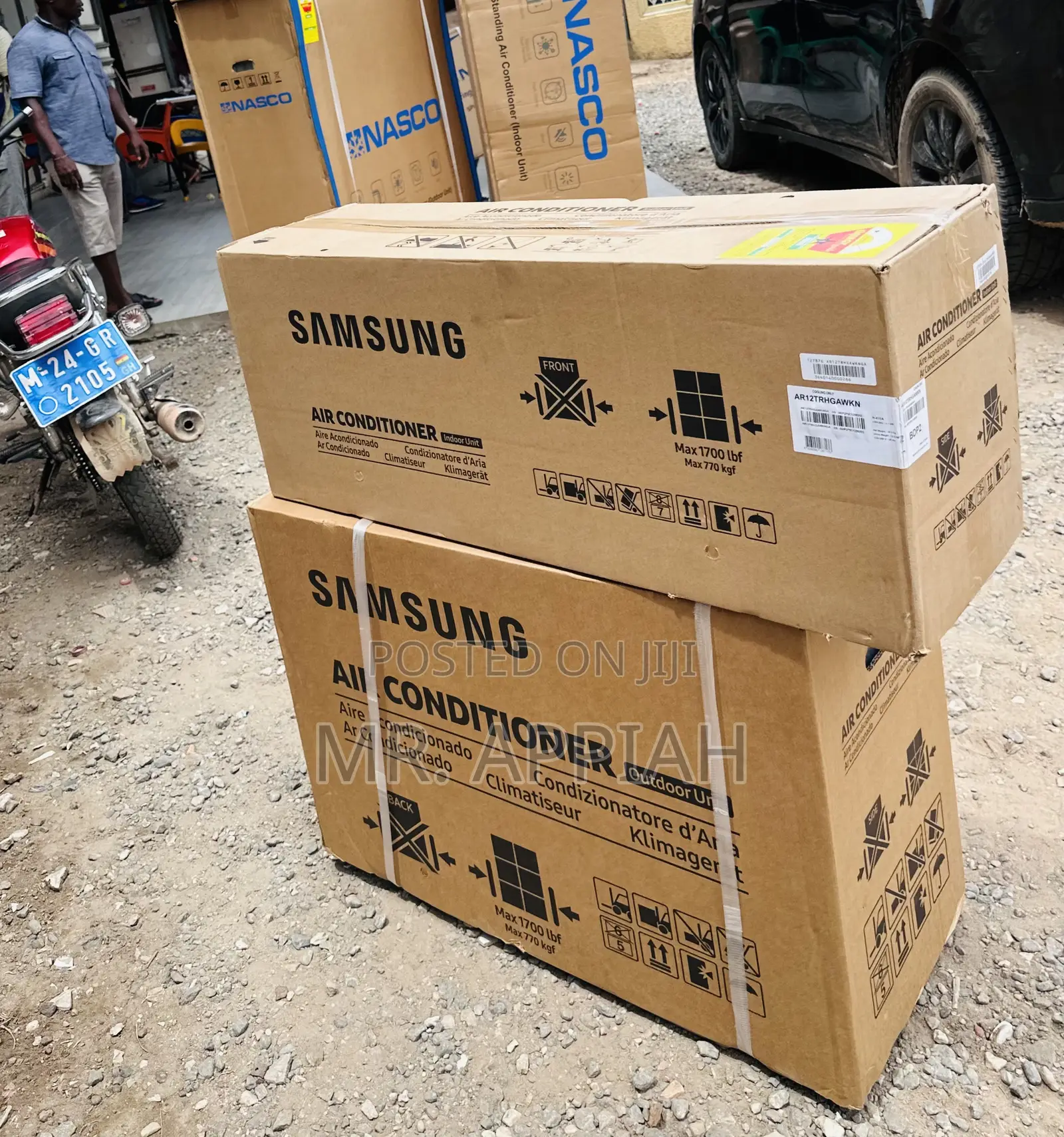 Split Type Samsung 2.0hp Air Conditioner(White)R410.