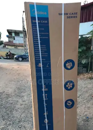 Realest MDRZ432FZG21 Midea 316L Display Fridge