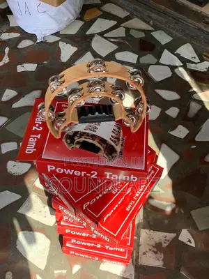 Power-2 Wooden Tambourine