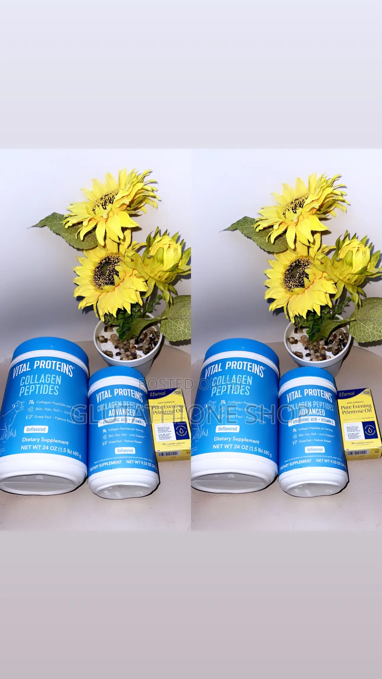 New Vital Proteins Collagen Peptides Unflavored Supplement
