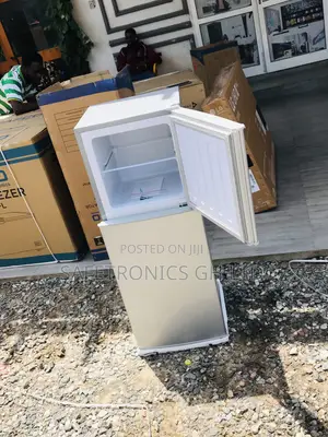 Gray Nasco Doubledoor Topfreezer Nasf2-13fl Fridge