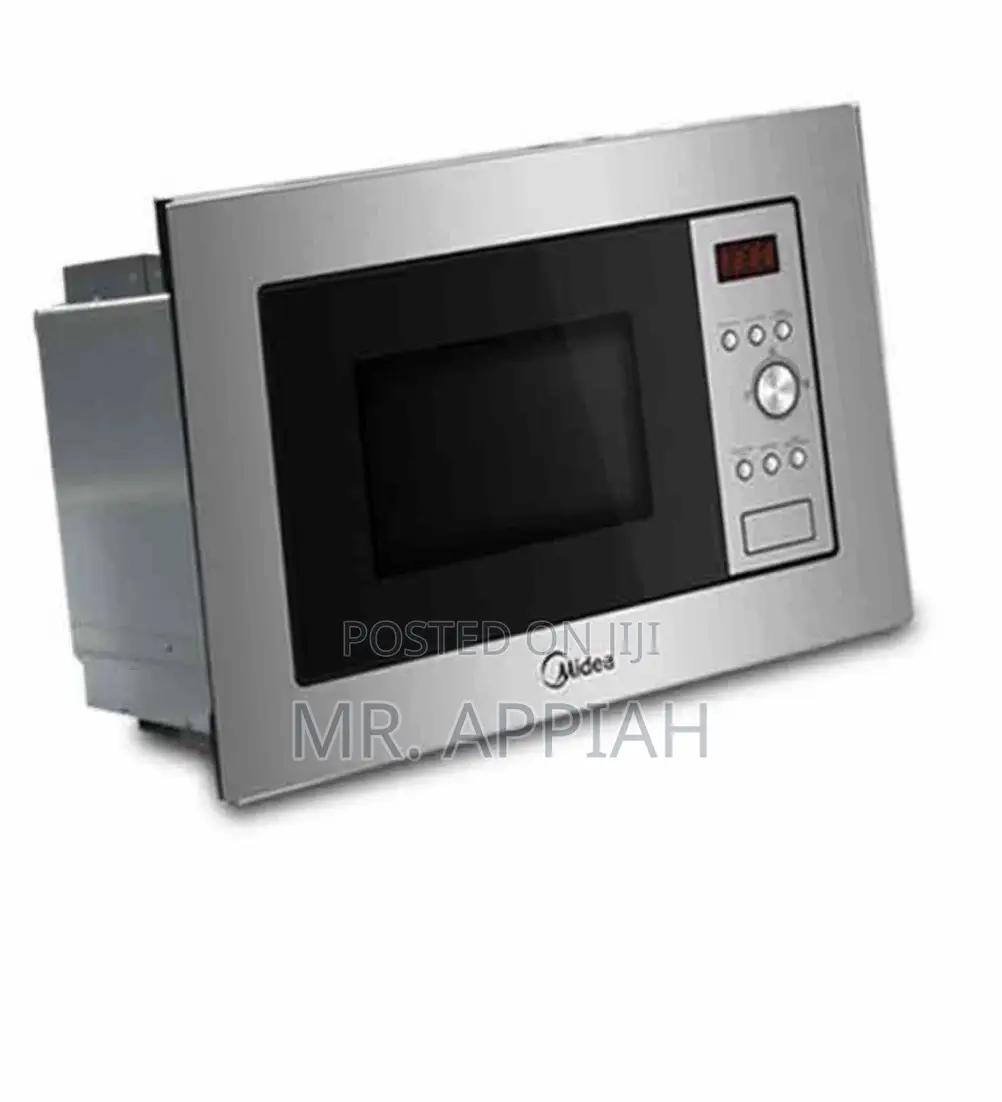Midea 17 LTRS Stainless Steel Microwave (AM717BS7)Gray