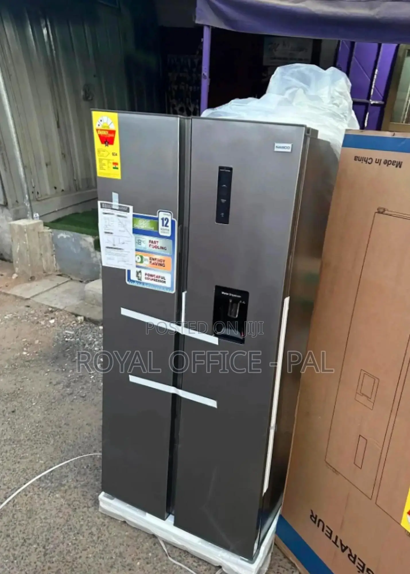 Powerful NASF2-55S Side by Side Nasco Refrigerator