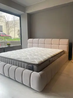 Queen's Bed With Mattress by FURNITURE MALL COMPANY  