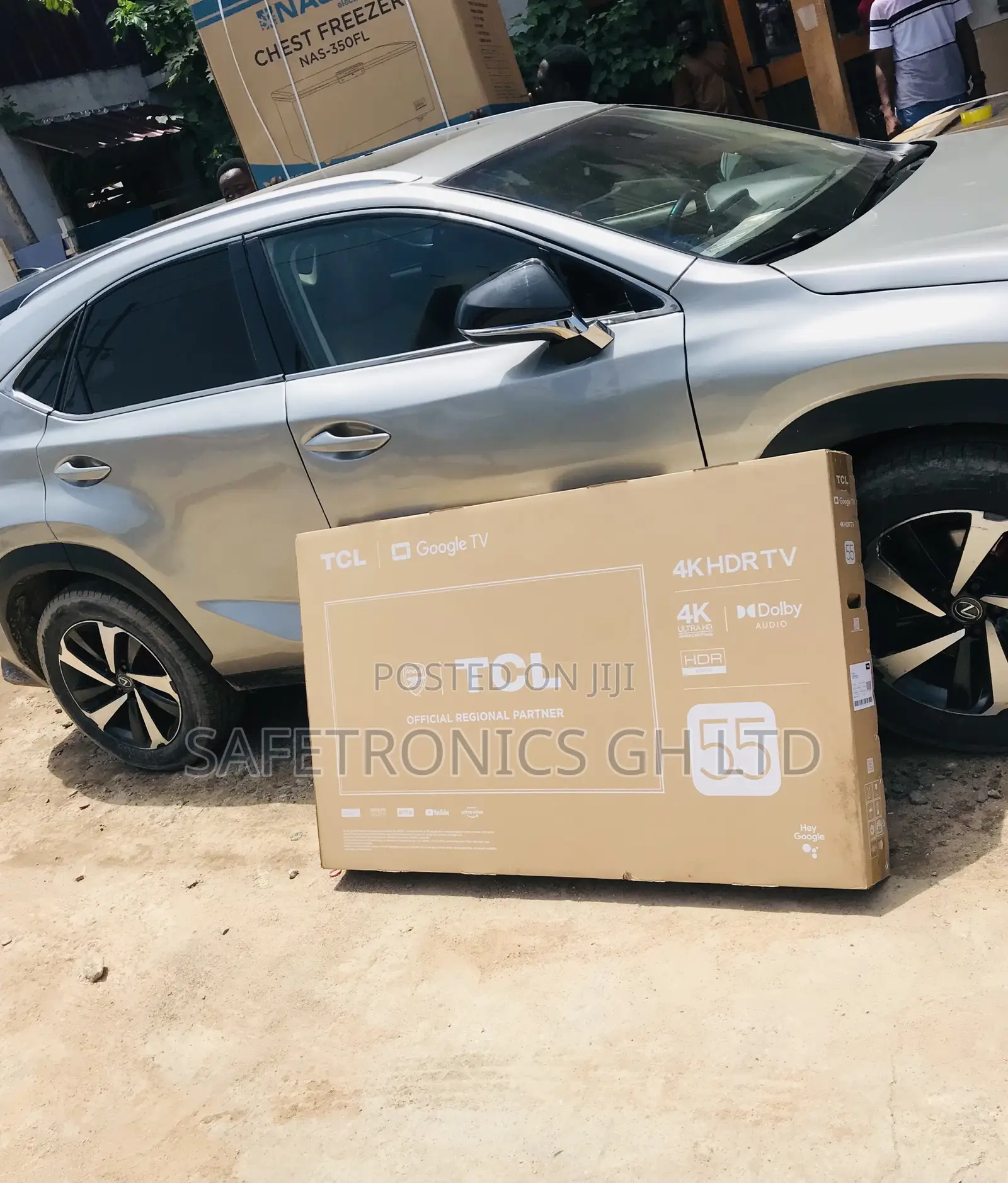 TCL Glossy UHD Electric Black 55 Inches Smart P535