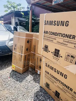 Adorable  New White 2.5hp Split R410 Gas Samsung AC.