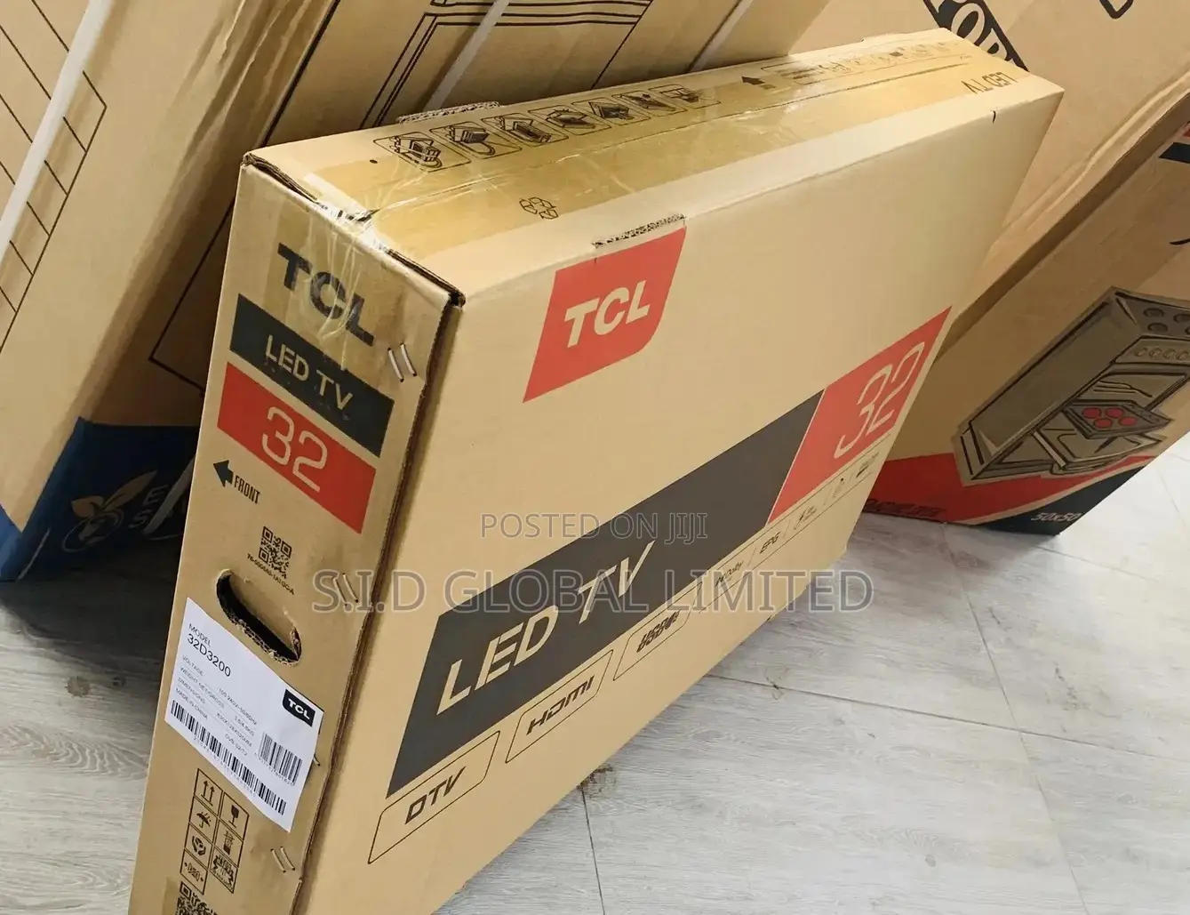 Newly Arrived TCL TV 32 HD Basic Black 32D3200
